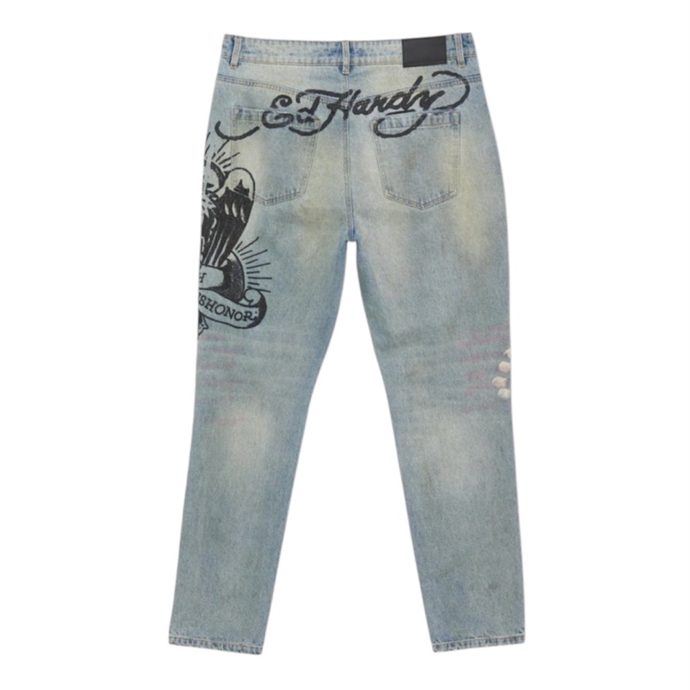 Ed Hardy Light Blue Men's Jeans